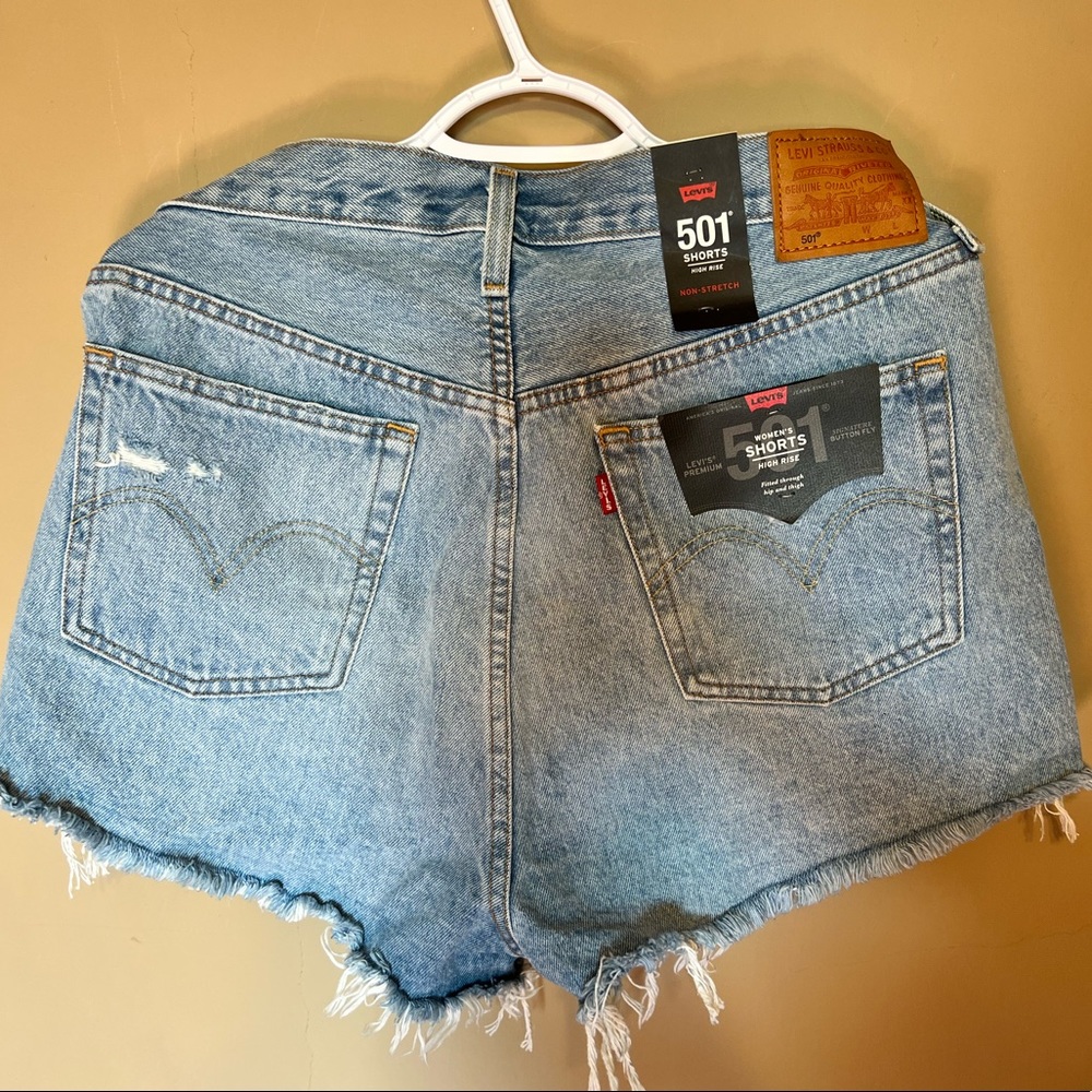Levi 501 jean shorts